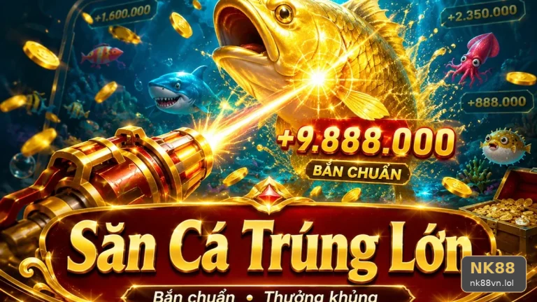 Nghĩ cá to là dễ hạ gục: Hiểu lầm khi săn thưởng bàn bắn cá NK88