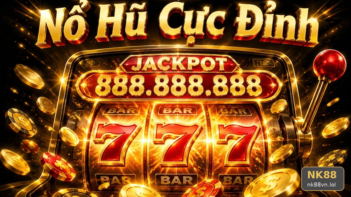 qua cảnh jackpot tại NK88 Phiếu rà soát biểu tượng nổ hũ và guồng slot