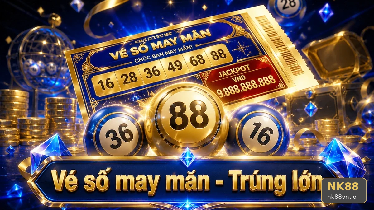 Ghim đúng dãy số trên vé trước khi dò kết quả xổ số tại NK88
